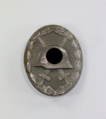  Verwundetenabzeichen in Silber 1939, Hst. 4, Steinhauer & Lück, Lüdenscheid - Militaria-Berlin
