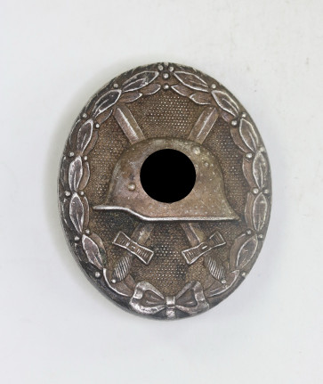 Verwundetenabzeichen in Silber 1939, Hst. 65 (Klein & Quenzer, Oberstein) - Militaria-Berlin