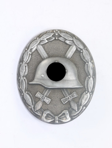 Verwundetenabzeichen in Silber 1939, Hst. L/21 (Förster & Barth, Pforzheim) - Militaria-Berlin
