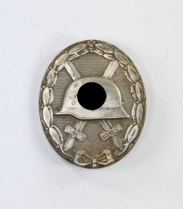 Verwundetenabzeichen in Silber, Hauptmünzamt Wien, Buntmetall - Militaria-Berlin