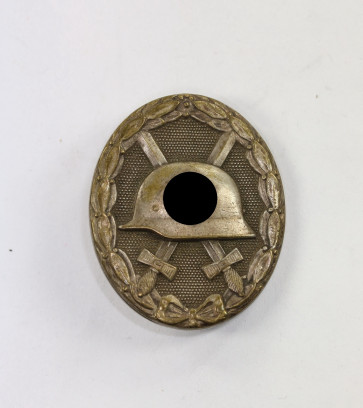  Verwundetenabzeichen in Silber, Hauptmünzamt Wien, Buntmetall - Militaria-Berlin