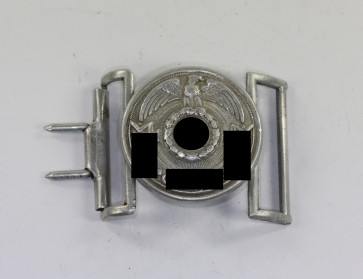 Waffen-SS, Feldbindenschloss für Führer, Hst. RZM SS OLC 36/38 - Militaria-Berlin