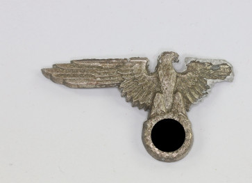 Waffen-SS, Mützenadler für Ofiziere, Hst, RZM M1/52, Cupal - Bodenfund - Militaria-Berlin