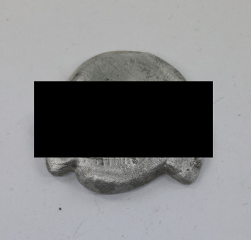 Waffen-SS, Totenkopf für die Schirmmütze, für Lettische Freiwillige - Militaria-Berlin