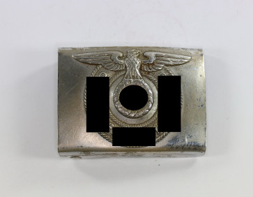 Waffen SS, Koppelschloss für Mannschaften, Stahl - Militaria-Berlin