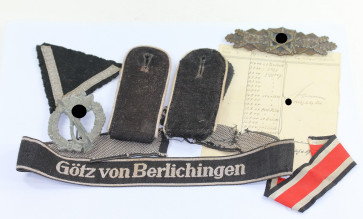 Waffen SS, Nachlass Götz von Berlichingen - Militaria-Berlin