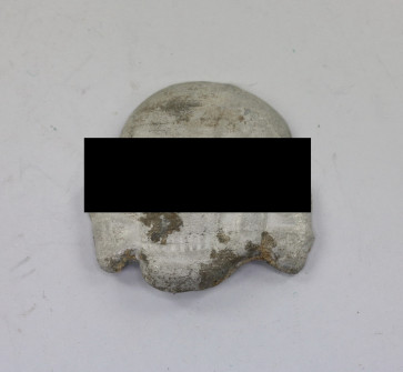 Waffen SS, Totenkopf für die Schirmmütze, für Lettische Freiwillige - Militaria-Berlin
