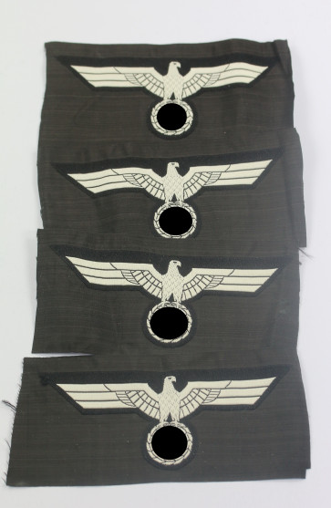 Wehrmacht Heer, Brustadler für Mannschaften Panzertruppe (Bevo) - Militaria-Berlin