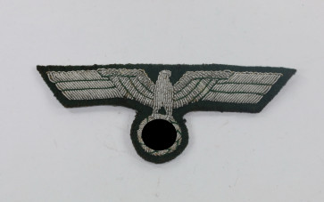 Wehrmacht Heer, Brustadler für Offiziere (handgestickt) - Militaria-Berlin