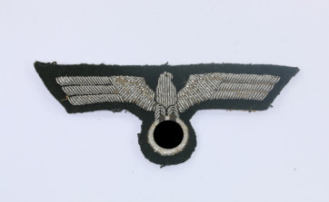  Wehrmacht Heer, Brustadler für Offiziere (handgestickt) - Militaria-Berlin