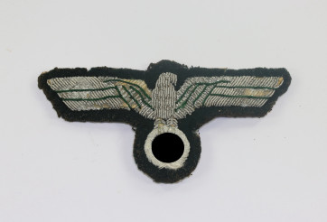 Wehrmacht Heer, Brustadler für Offiziere (handgestickt) - Militaria-Berlin