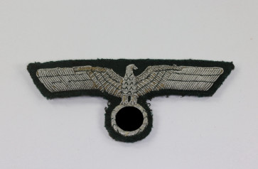  Wehrmacht Heer, Brustadler für Offiziere (handgestickt) - Militaria-Berlin