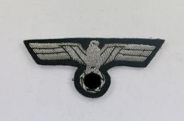 Wehrmacht Heer, Brustadler für Offiziere (handgestickt) - Militaria-Berlin