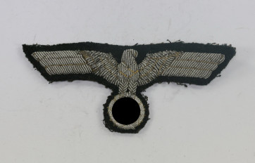  Wehrmacht Heer, Brustadler für Offiziere (handgestickt) - Militaria-Berlin