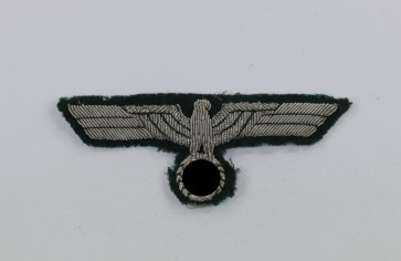 Wehrmacht Heer, Brustadler für Offiziere (handgestickt) - Militaria-Berlin