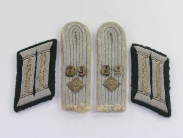 Wehrmacht Heer, Effekten Satz für einen Leutnant im Infanterieregiment 89 - Militaria-Berlin
