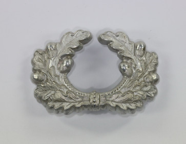Wehrmacht Heer, Eichenlaubkranz für die Schirmmütze der Offiziere - Militaria-Berlin