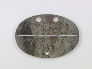 Wehrmacht Heer, Erkennungsmarke Grenadier- (Führernachwuchs-) Regiment 1233 - Militaria-Berlin