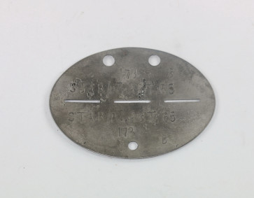  Wehrmacht Heer, Erkennungsmarke Stab Panzer Abteilung 65 - Militaria-Berlin