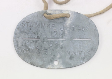 Wehrmacht Heer, Erkennungsmarke Stammkp. J.E.B. 460 (Infanterie-Ersatz-Bataillon 460) - Militaria-Berlin