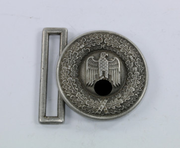 Wehrmacht Heer, Feldbinden Schloss für Offiziere, Hst. A - Militaria-Berlin