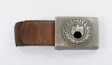 Wehrmacht Heer, Koppelschloss für Mannschaften, Dransfeld & Co Menden 1936 - Militaria-Berlin