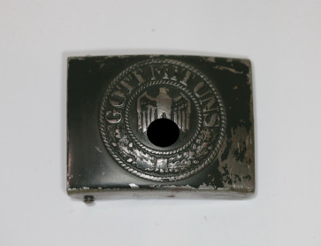 Wehrmacht Heer, Koppelschloss für Mannschaften, Hst. GB 41 - Militaria-Berlin