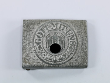 Wehrmacht Heer, Koppelschloss für Mannschaften, Zink - Militaria-Berlin