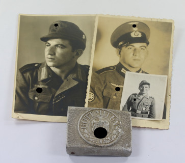 Wehrmacht Heer, Koppelschloss Gebirgsjäger - Militaria-Berlin