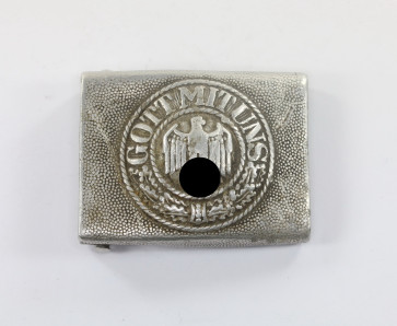 Wehrmacht Heer, Koppelschloss, Hst. HA (Hermann Aurich, Dresden) 37 - Militaria-Berlin
