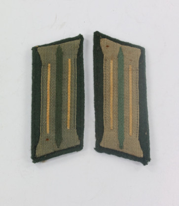 Wehrmacht Heer, Paar Kragenspiegel Infanterie für Mannschaften - Militaria-Berlin