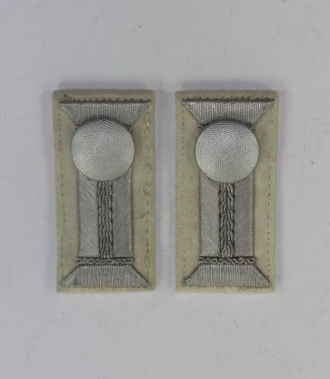Wehrmacht Heer, Paar Ärmelpatten für einen Offizier der Infanterie - Militaria-Berlin