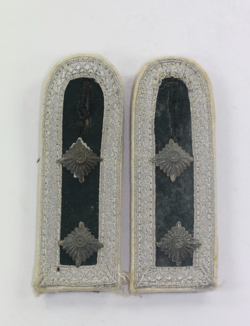 Wehrmacht Heer, Paar Schulterklappen, Oberfeldwebel Infanterie - Militaria-Berlin