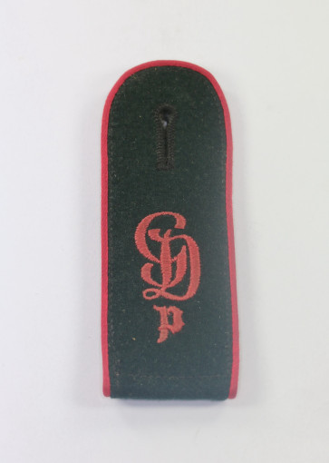  Wehrmacht Heer, Schulterklappe für Mannschaften Panzerjäger Abteilung Großdeutschland (GD) - Militaria-Berlin