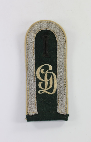 Wehrmacht Heer, Schulterklappe Infanterie-Regiment Großdeutschland für einen Unteroffizier - Militaria-Berlin