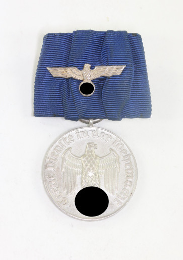 Wehrmachtsdienstauszeichnung für 4 Jahre, in der Wehrmacht, an Einzelspange - Militaria-Berlin