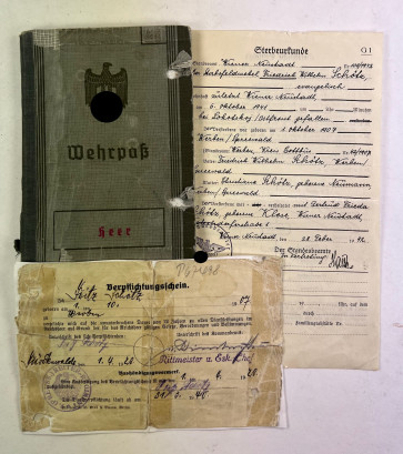 Wehrpaß Panzerregiment 39  - Militaria-Berlin
