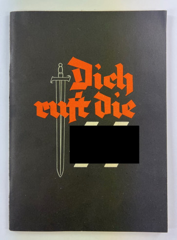 Werbebroschüre der Waffen-SS, Dich ruft die SS - Militaria-Berlin