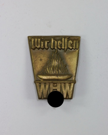 Abzeichen, "WHW Wir helfen" - Militaria-Berlin