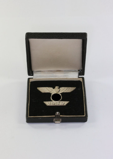  Wiederholungsspange 1. Klasse, Hst. L/16, im Etui - Militaria-Berlin