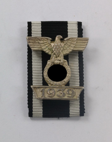 Wiederholungsspange 2. Klasse 1939, 1. Form, C.E. Juncker, Berlin - Militaria-Berlin