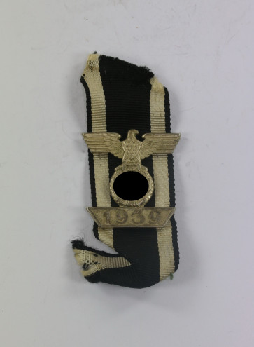 Wiederholungsspange 2. Klasse 1939, 2. Form, Wilhelm Deumer, Lüdenscheid, (Buntmetall) - Militaria-Berlin