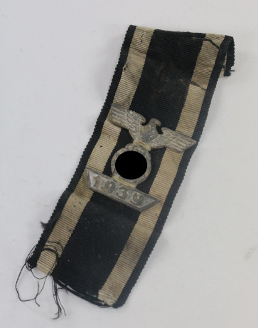 Wiederholungsspange 2. Klasse 1939, Hst. L/53. Krimp Variante (!) - Militaria-Berlin