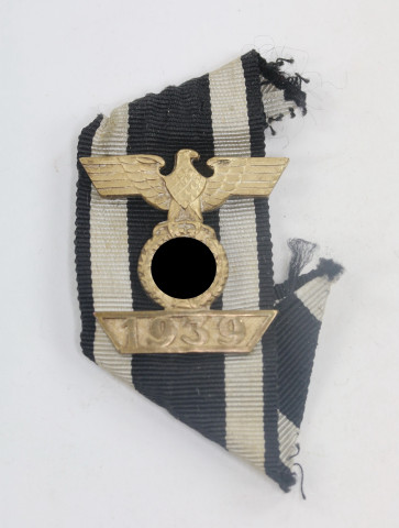 Wiederholungsspange 2. Klasse 1939, Hst. L/53 (Hymmen & Co., Lüdenscheid) - Militaria-Berlin