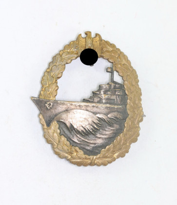  Zerstörer Kriegsabzeichen, Hst. Schwerin Berlin 68 - Militaria-Berlin