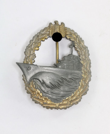 Zerstörer Kriegsabzeichen, Hst. W.H. (Wilhelm Hobacher, Wien) - Militaria-Berlin