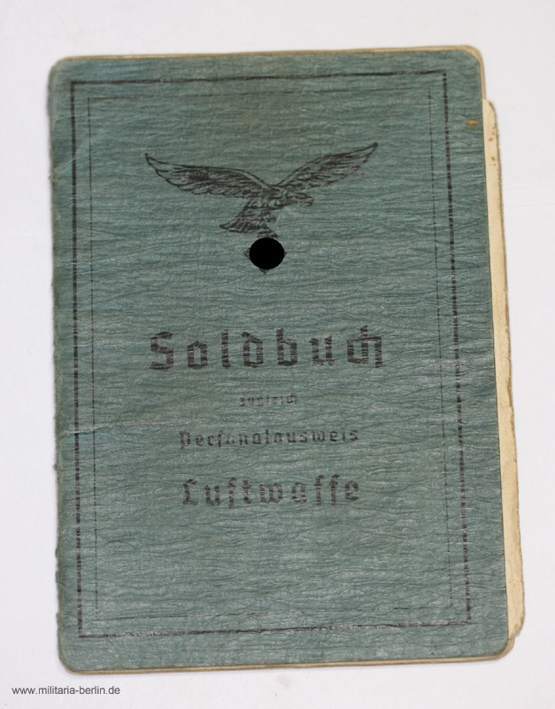 Soldbuch, Luftwaffe, außen