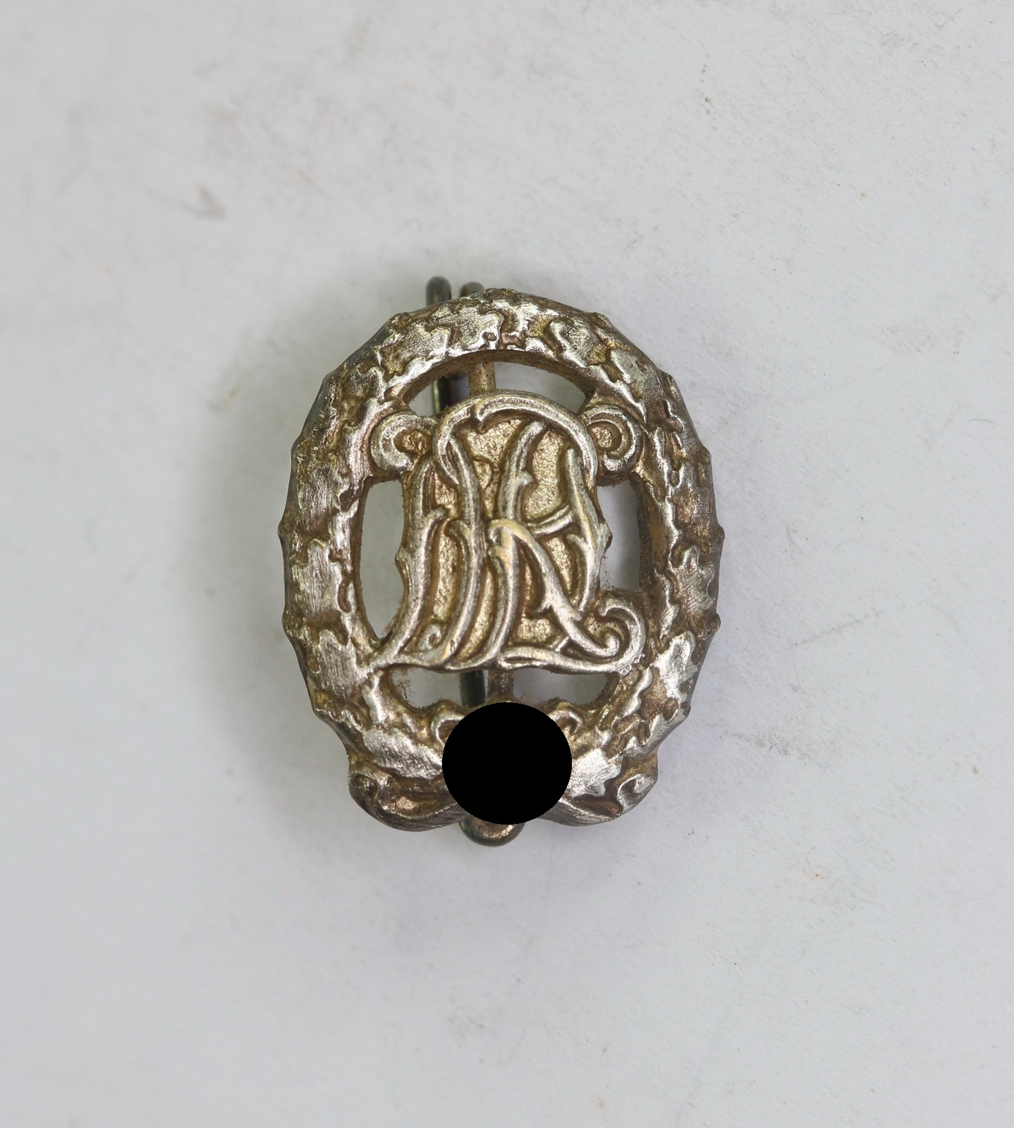 16  MM Miniatur Reichssportabzeichen in Silber, Hst. Wernstein Jena – Bild 1