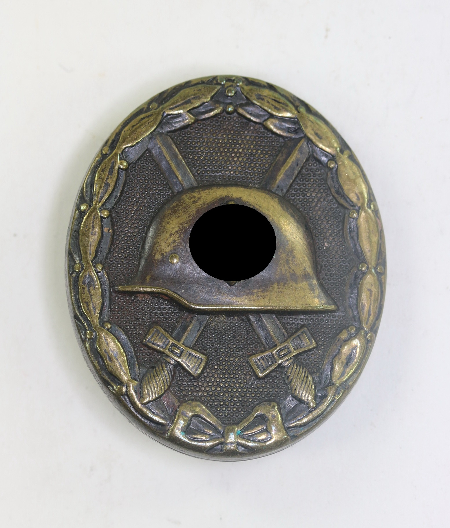 3 Verwundetenabzeichen in Schwarz 1939, Buntmetall – Bild 1