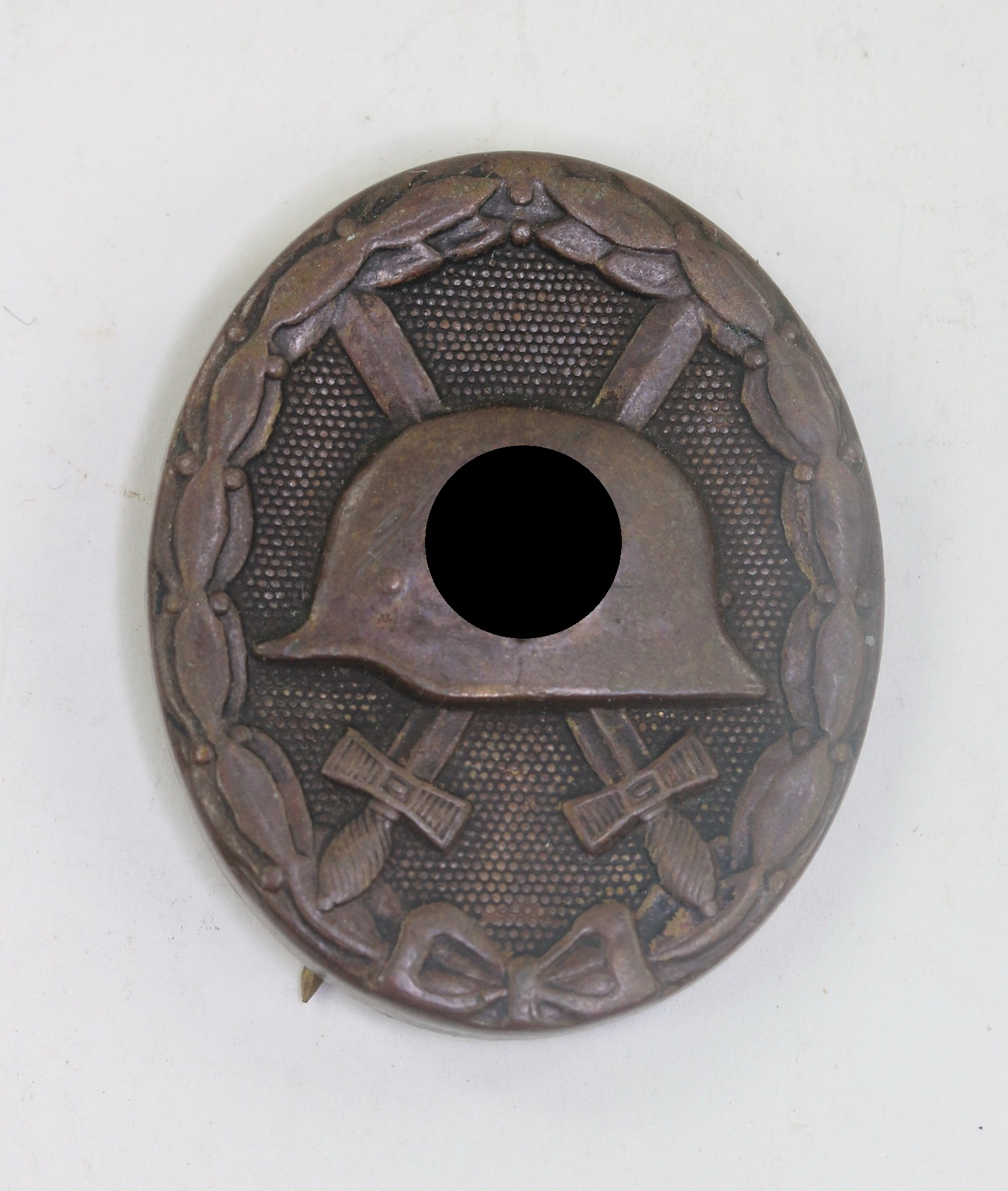 3 Verwundetenabzeichen in Schwarz 1939, Buntmetall – Bild 1